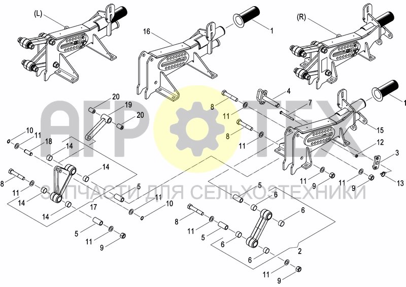 Чертеж MC-DRILL ROLLER ATTACHMENTS