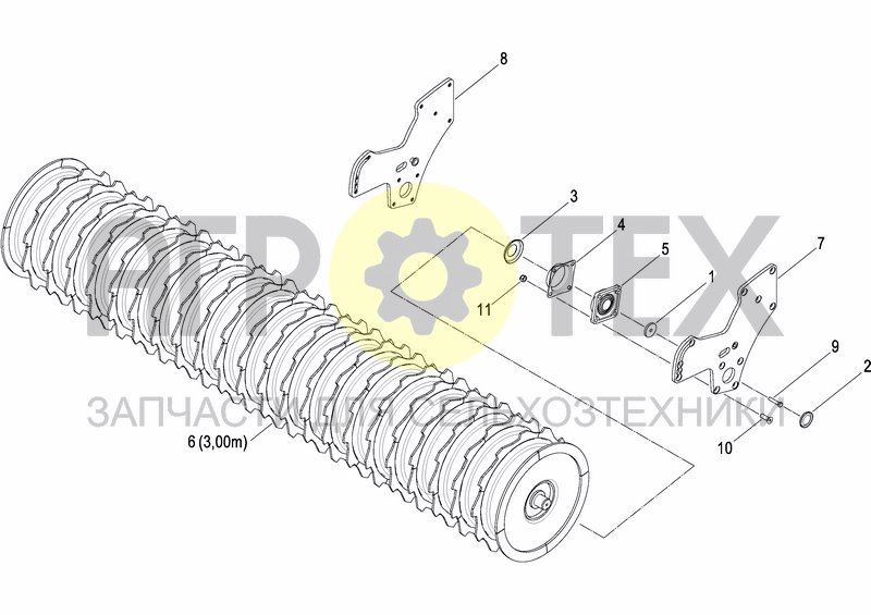 Чертеж ACTIPACK ROLLER EURO CONNECTION