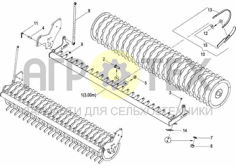 Чертеж ACTIPACK ROLLER EURO CONNECTION