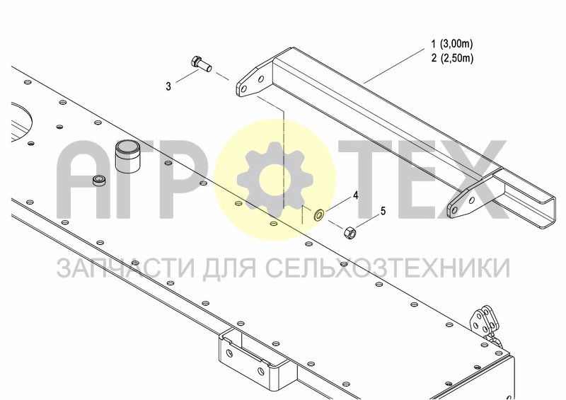 Чертеж TRACK ERADICATORS BARS