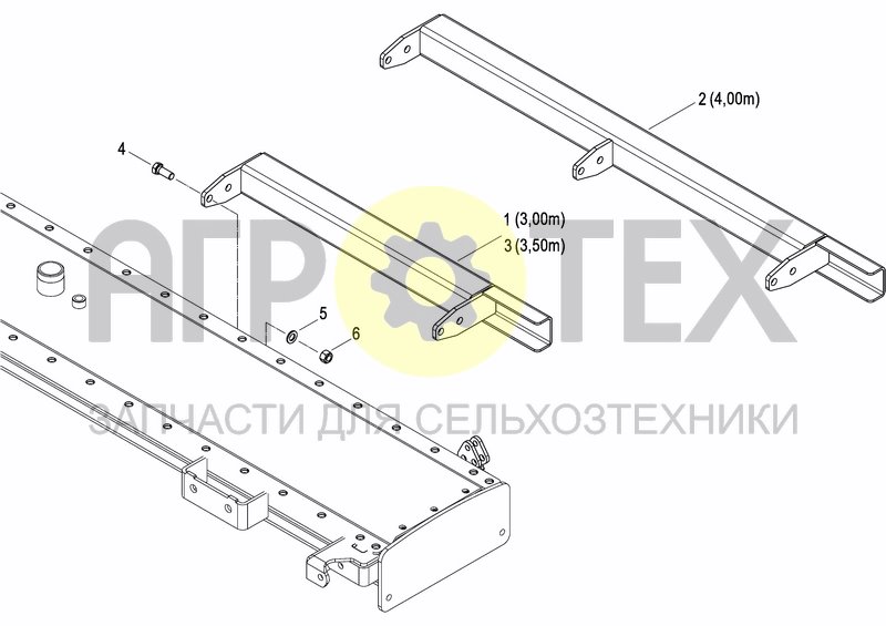 Чертеж TRACK ERADICATORS BARS