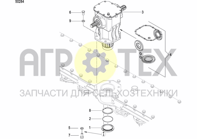 Чертеж GEARBOX