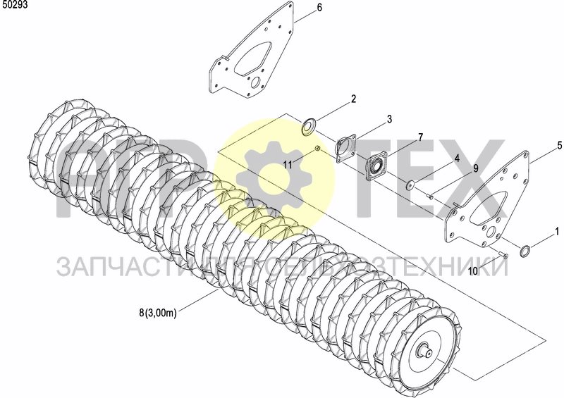 Чертеж ACTILINE ROLLER