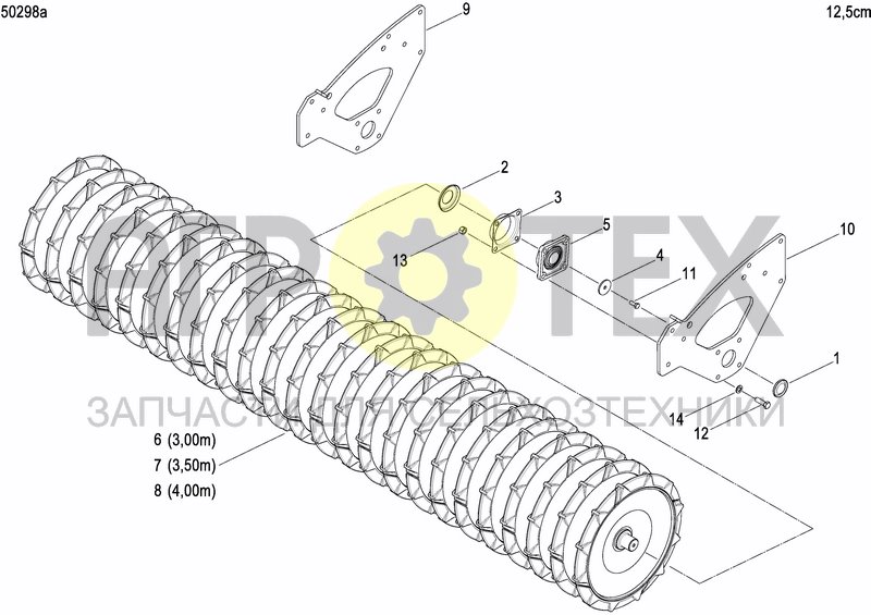 Чертеж ACTILINE ROLLER