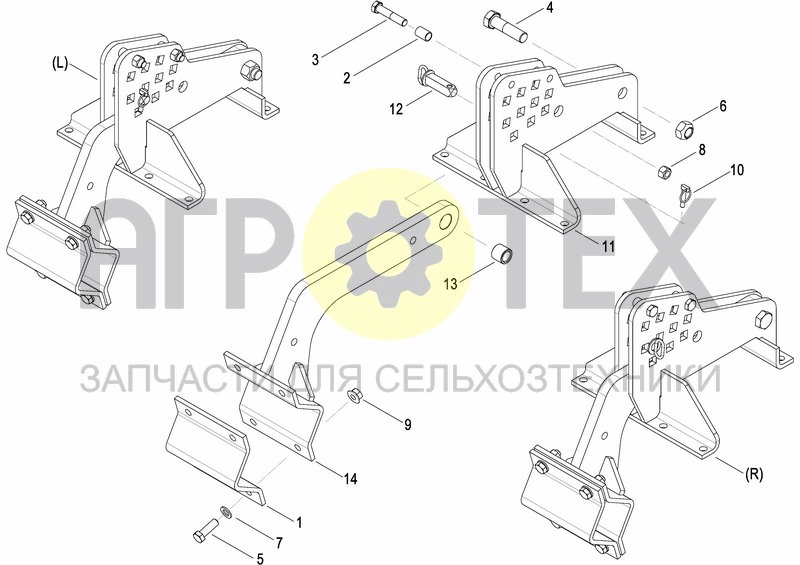 Чертеж ROLLER HITCH