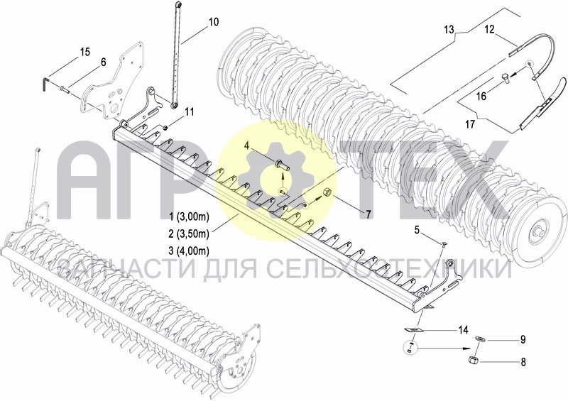 Чертеж ACTIPACK ROLLER E-DRILL VERSION