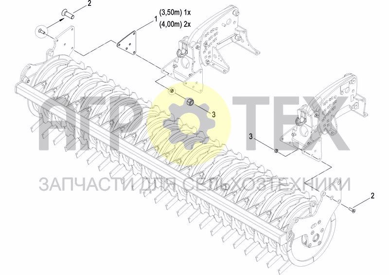 Чертеж ACTIPACK ROLLER EURO CONNECTION