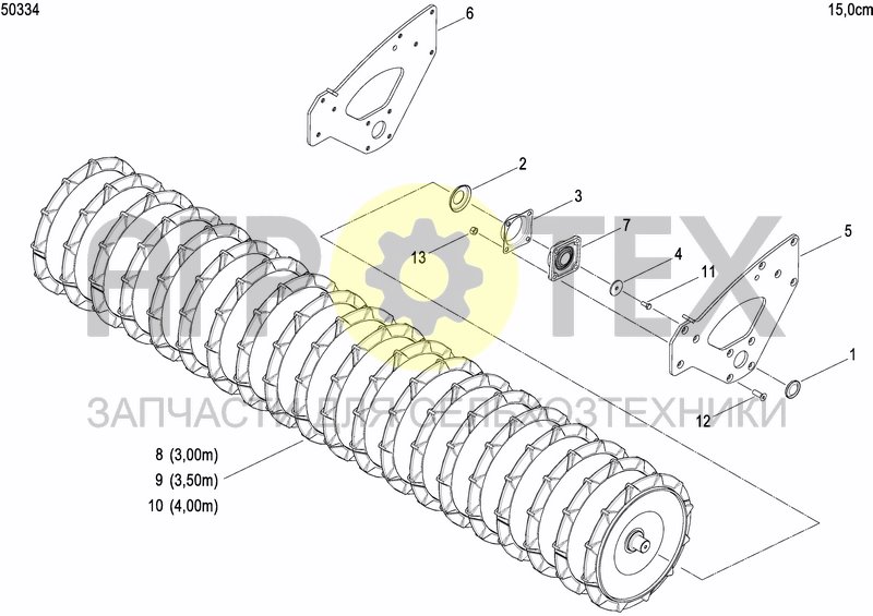 Чертеж ACTILINE ROLLER