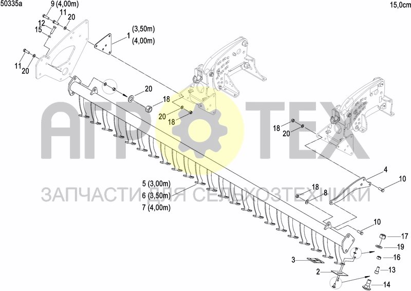 Чертеж ACTILINE ROLLER