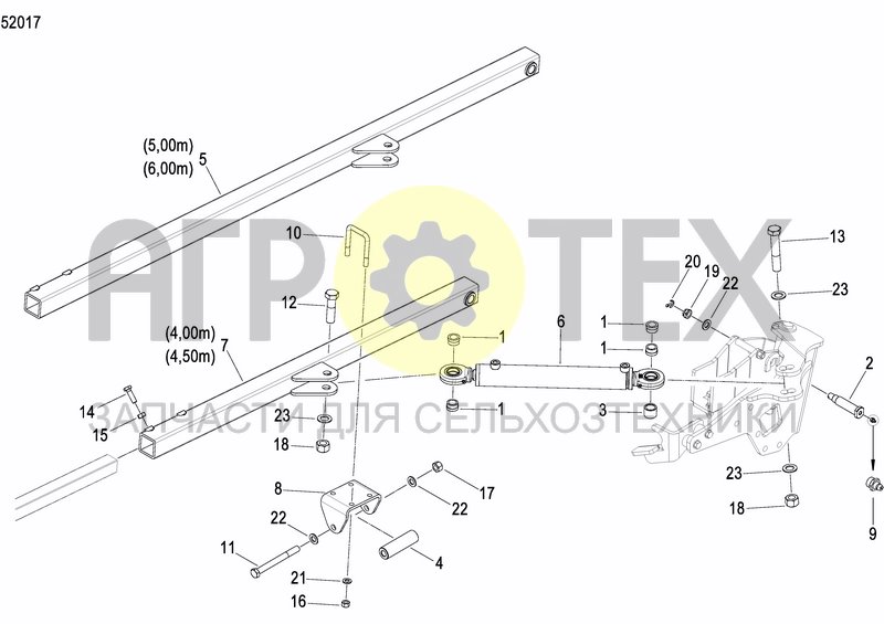 Чертеж DISC MARKER SINGLE HYDR.FOLDABLE