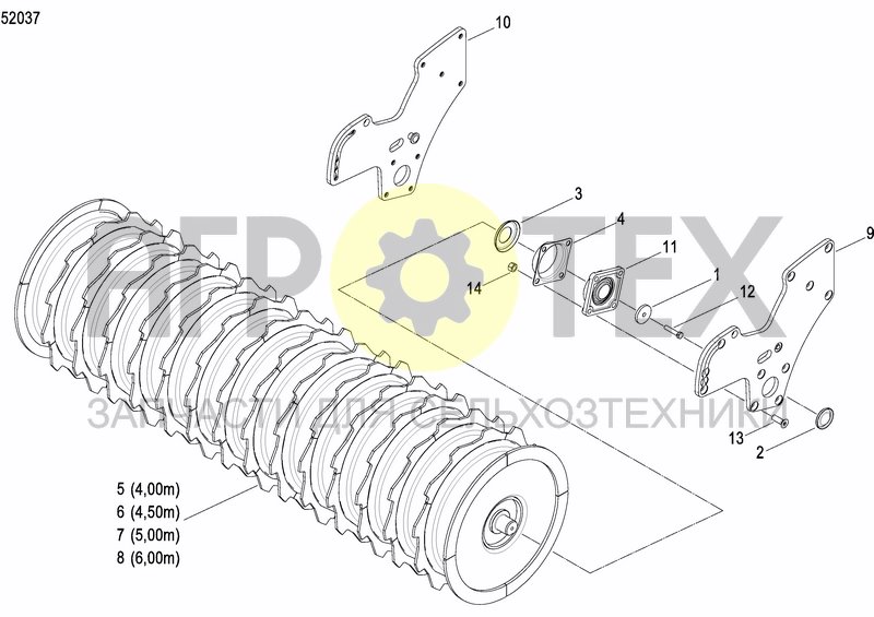 Чертеж ACTIPACK ROLLER