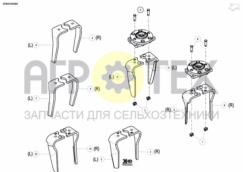 Чертеж CASING AND TRANSMISSION