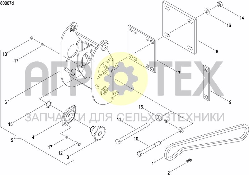 Чертеж BRACKET