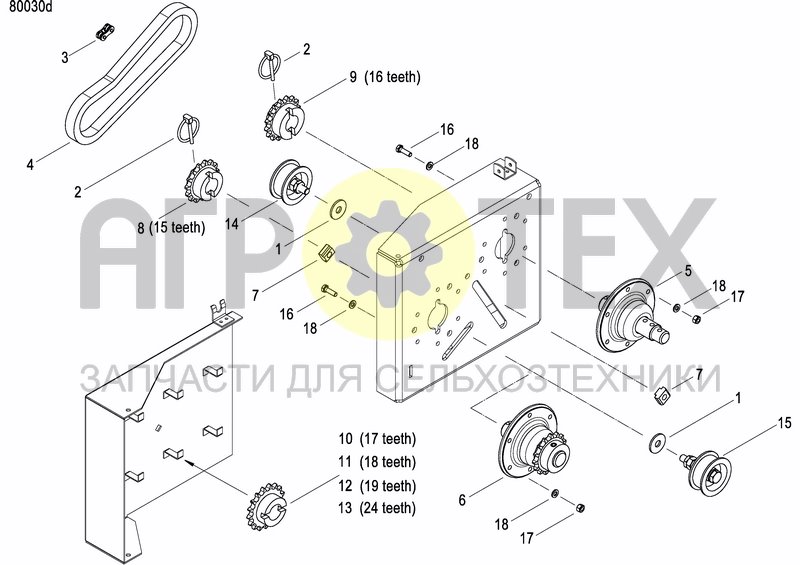 Чертеж GEARBOX