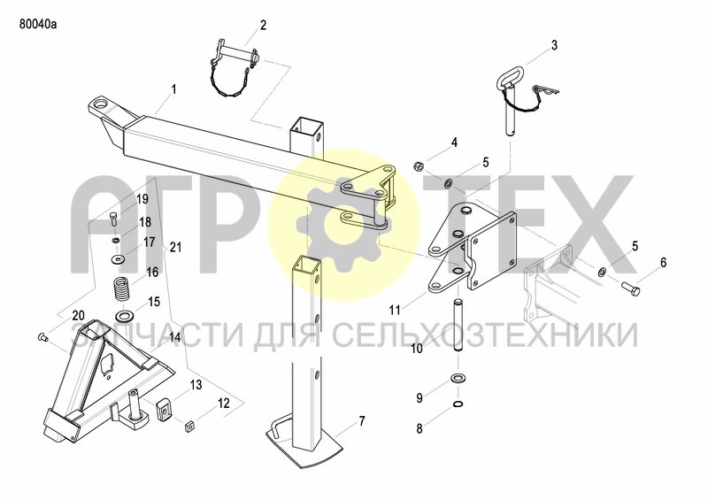 Чертеж LENGTHWISE TRANSPORT KIT