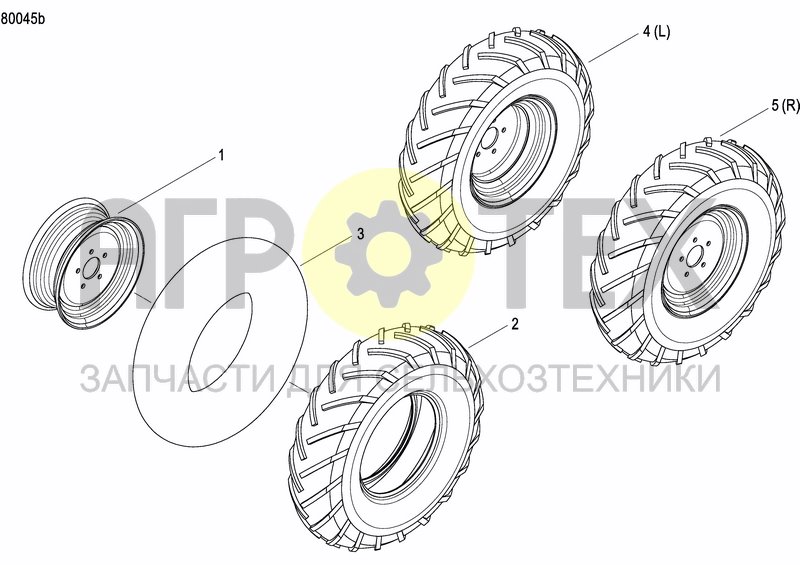 Чертеж LENGTHWISE TRANSPORT KIT