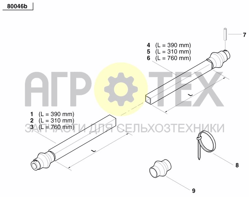 Чертеж CONNECTION TUBE