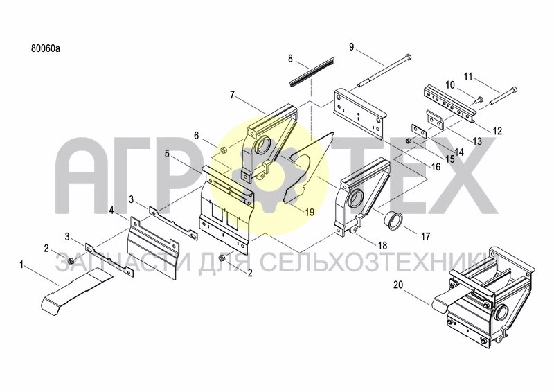 Чертеж METERING DEVICE FERTILIZER