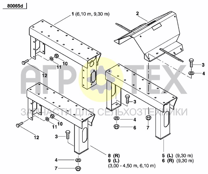 Чертеж SUPPORT BRACKET HOPPER