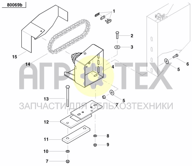 Чертеж INTERMETIATE BEARING, GUARD