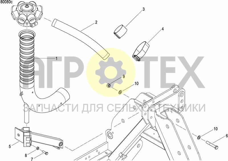 Чертеж ASSEMBLY KIT FERTILIZER