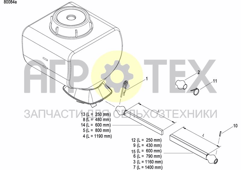 Чертеж GRANULAR APPLICATOR DRIVE