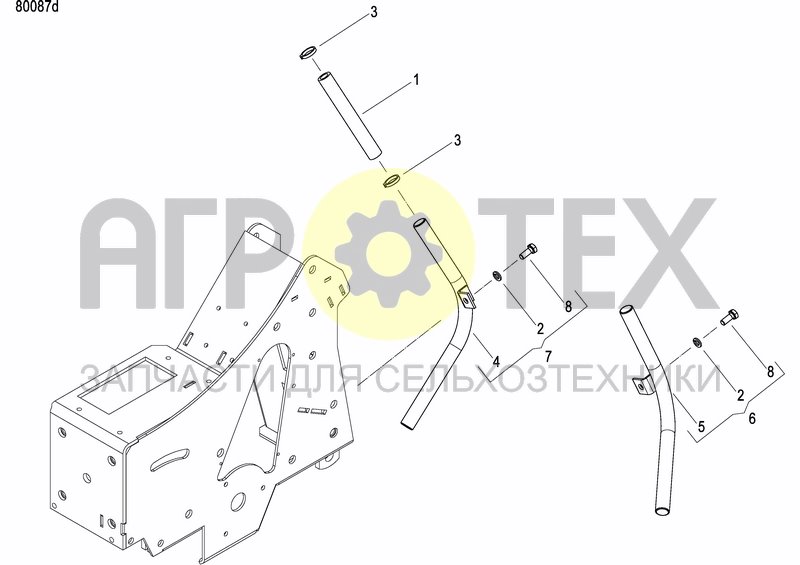 Чертеж GRANULE APPLICATOR HOPPER