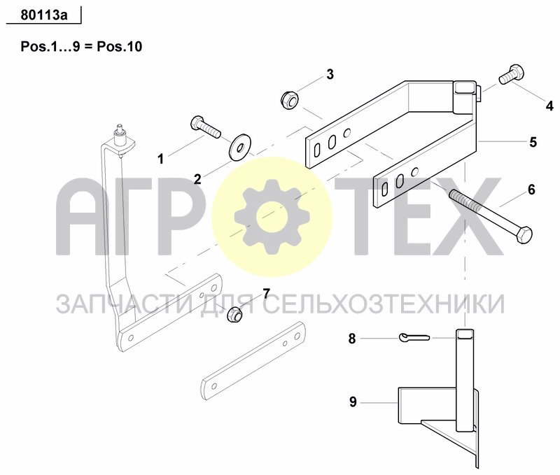 Чертеж CLEARING TOOL