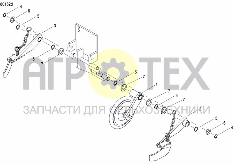 Чертеж INTERMEDIATE PRESS WHEEL