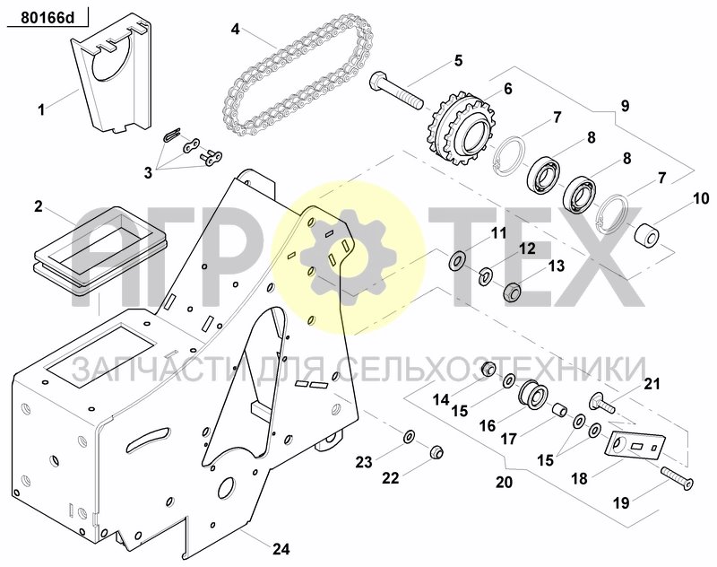 Чертеж FIXING BRACKET