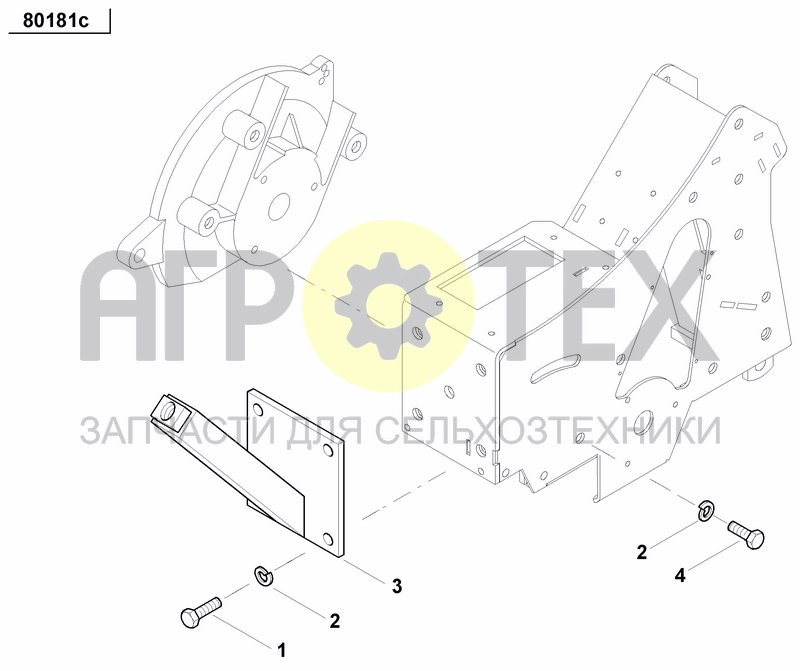 Чертеж FIXING BRACKET