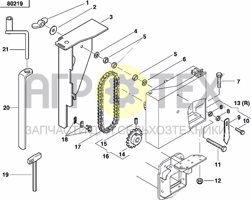 Чертеж BRACKET, GUARD