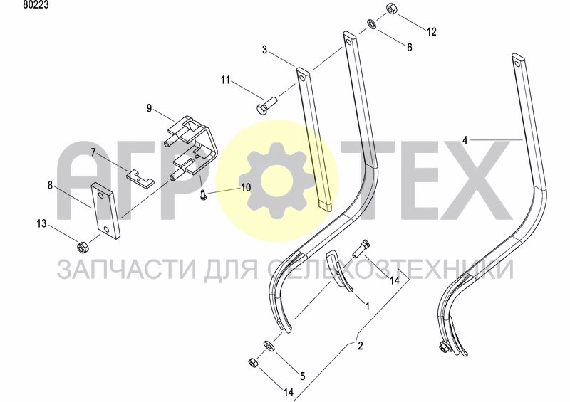 Чертеж TRACK ERADICATORS