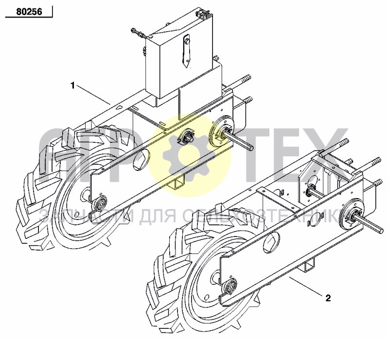 Чертеж GEARBOX BRACKET