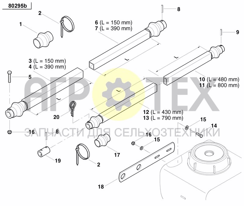 Чертеж GRANULE APPLICATOR DRIVE