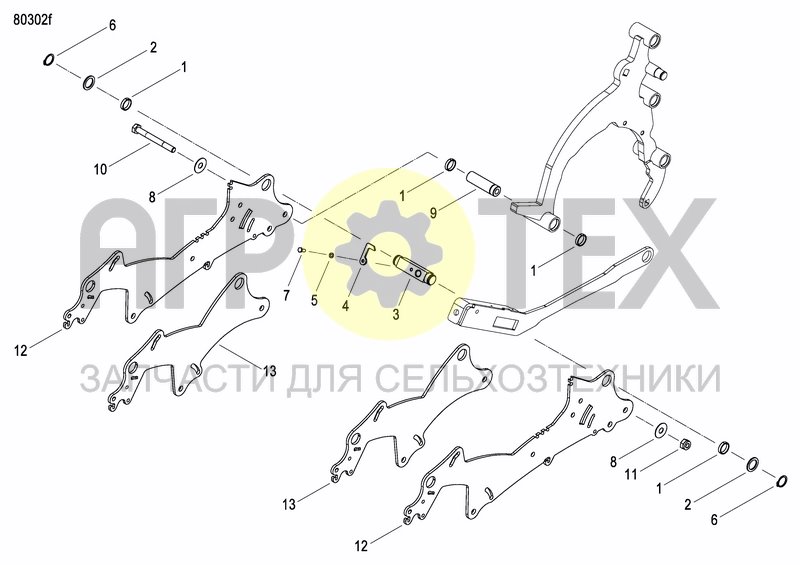 Чертеж TANDEM GUIDE