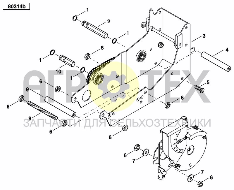 Чертеж FIXING BRACKET