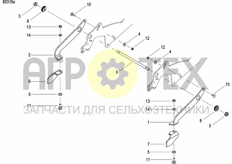 Чертеж REAR PRESS WHEEL