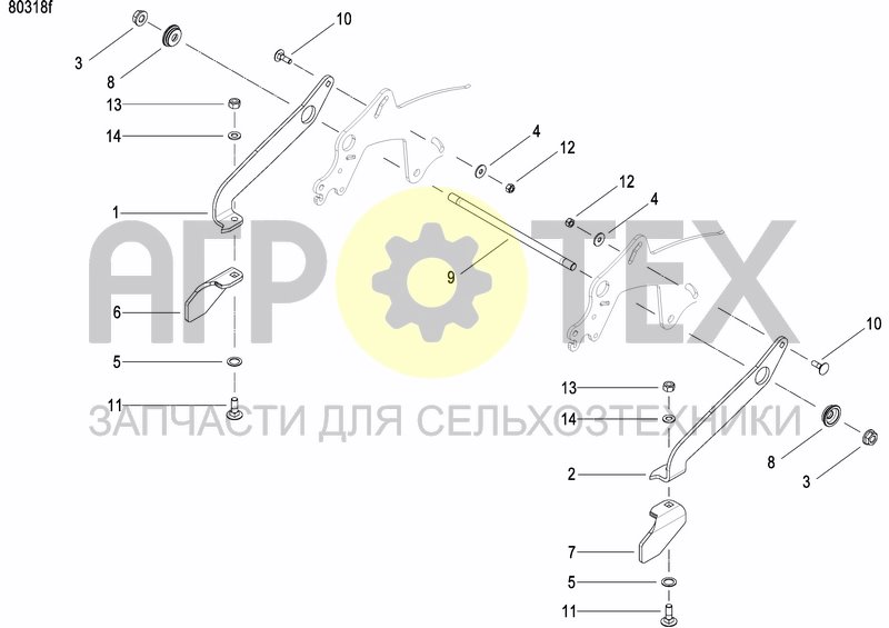 Чертеж REAR PRESS WHEEL