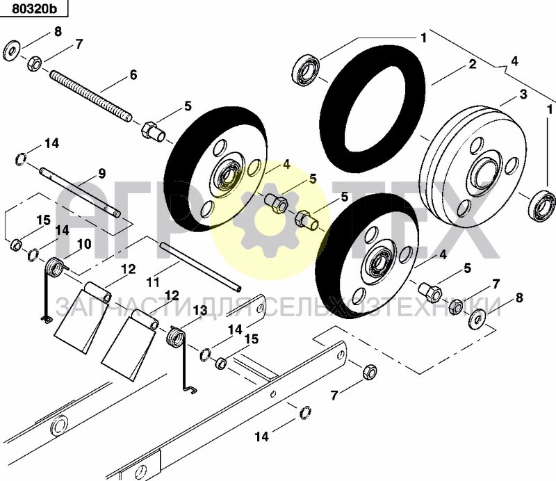 Чертеж FRONT PRESS WHEEL