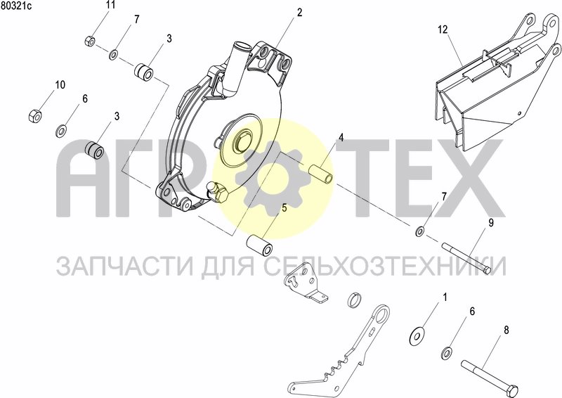 Чертеж INTERMEDIATE PRESS WHEEL