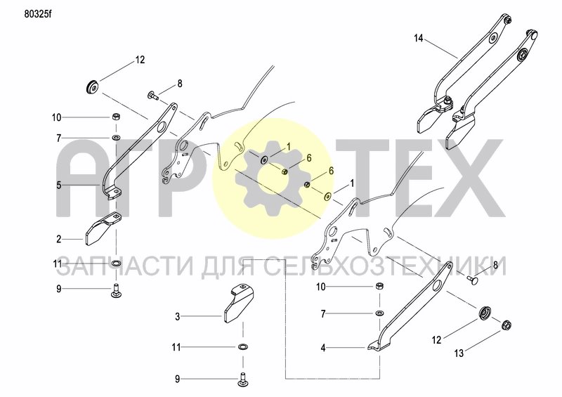 Чертеж REAR PRESS WHEEL