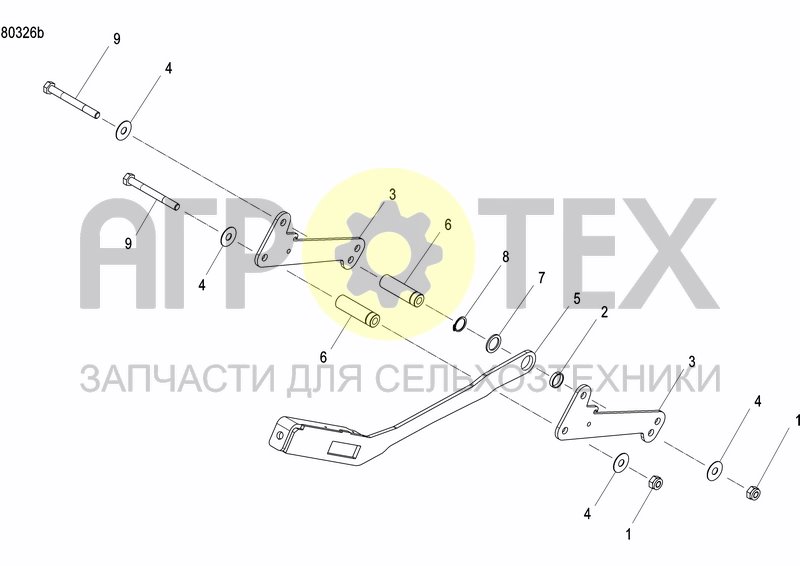 Чертеж TANDEM GUIDE