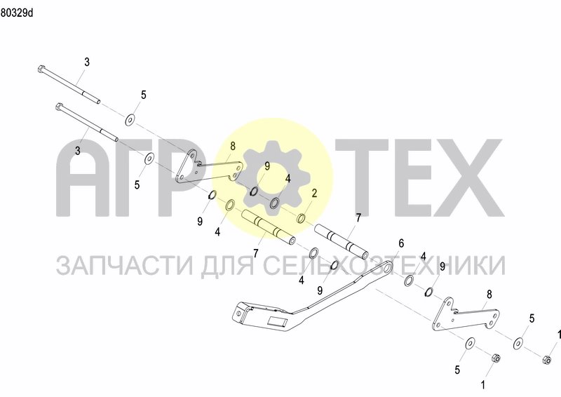 Чертеж TANDEM GUIDE