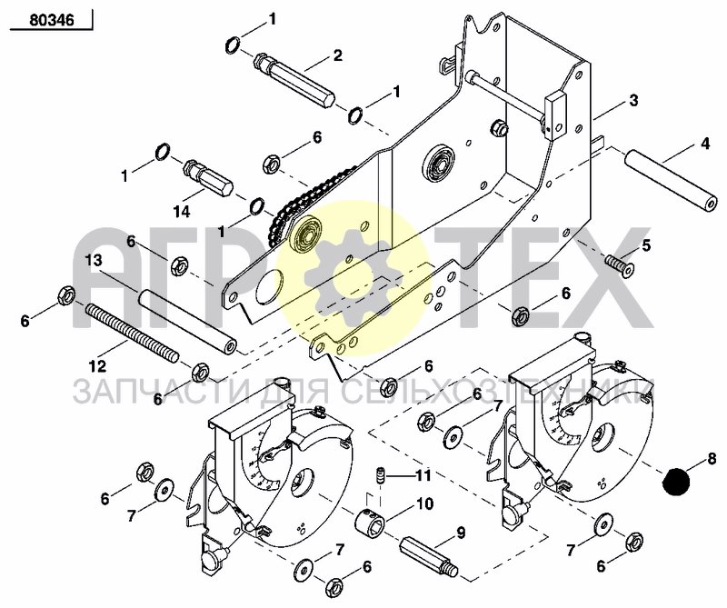 Чертеж FIXING BRACKET