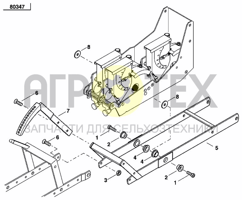 Чертеж FIXING BRACKET