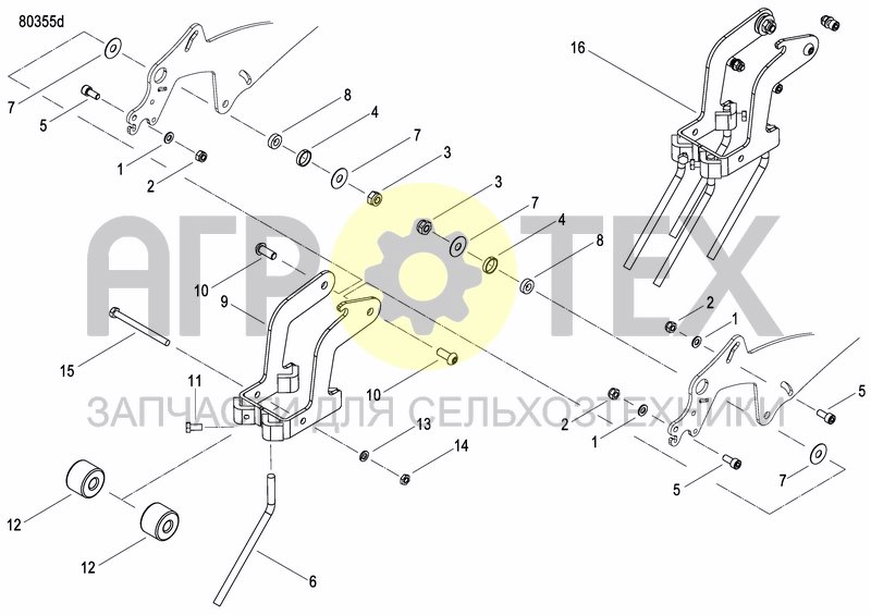 Чертеж REAR PRESS WHEEL