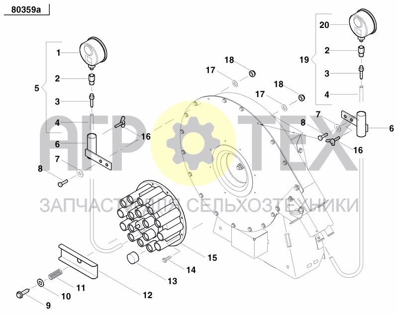 Чертеж VACUUM PRESSURESYSTEM