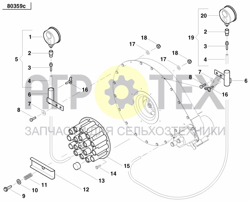 Чертеж VACUUM PRESSURESYSTEM