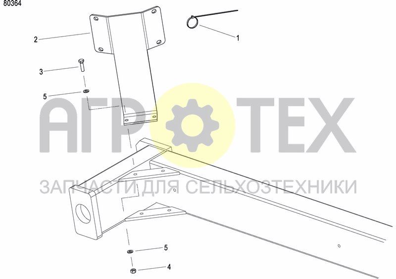 Чертеж ASSEMBLY KIT FERTILIZER